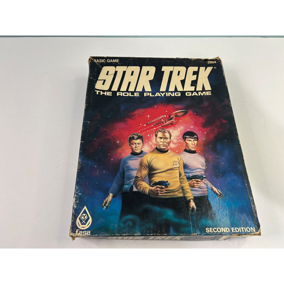 FASA Star Trek The Roleplaying Game Basic Game Second Edition 1983 Complete - Picture 1 of 14